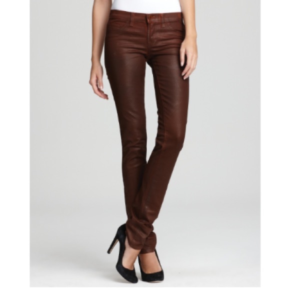 J Brand Denim - J Brand Turbulent Clay Skinny Jeans